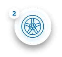Delaney Hyundai of Indiana Complimentary Maintenance | Wheel icon