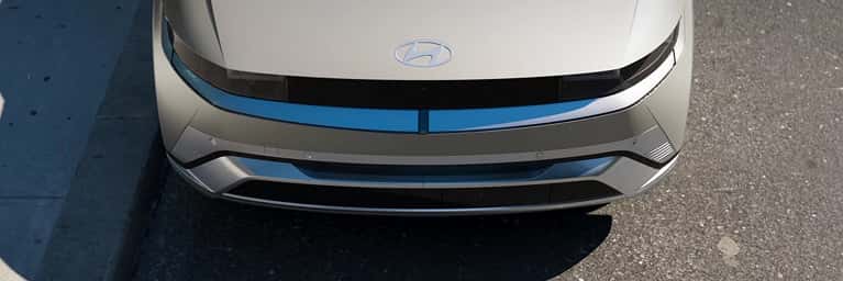 close up hyundai ioniq5