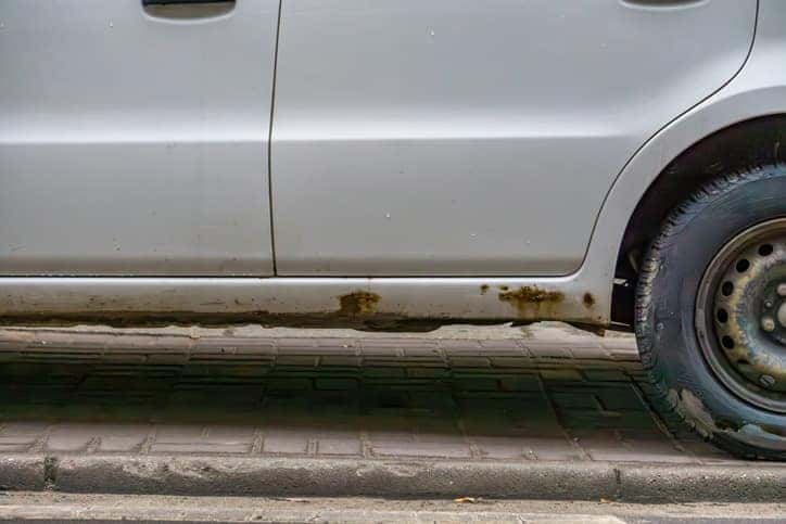 Rust on car