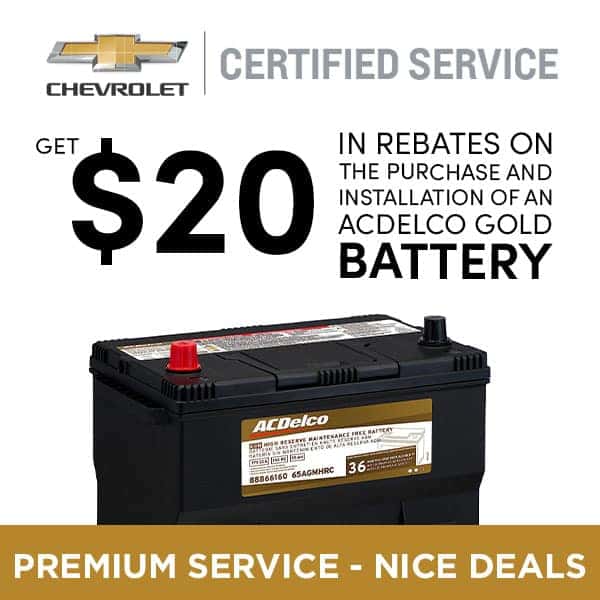 Auto Service & Parts Specials Dick Hannah Chevrolet