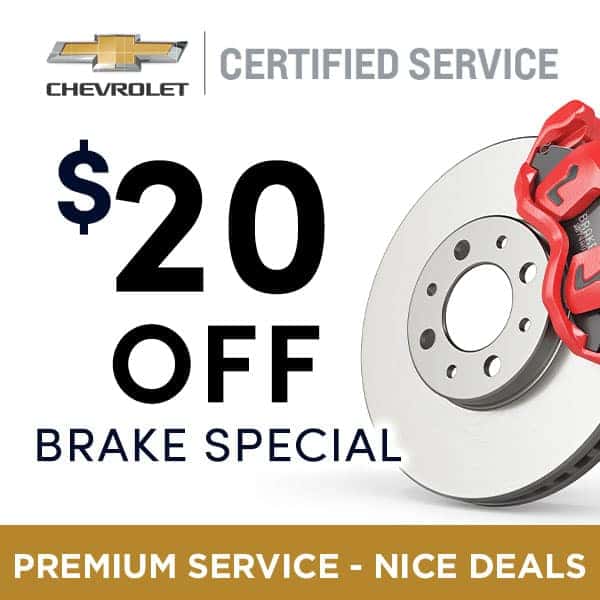 $20 Off Brake Special