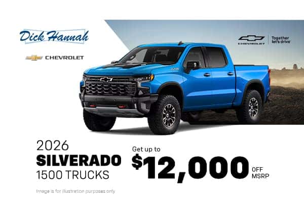 2026 Silverado Light Duty Trucks