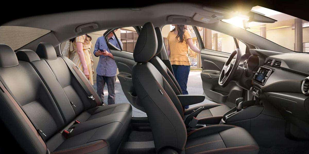 The 2021 Nissan Versa comes standard with a 7.0-inch touchscreen infotainment center system
