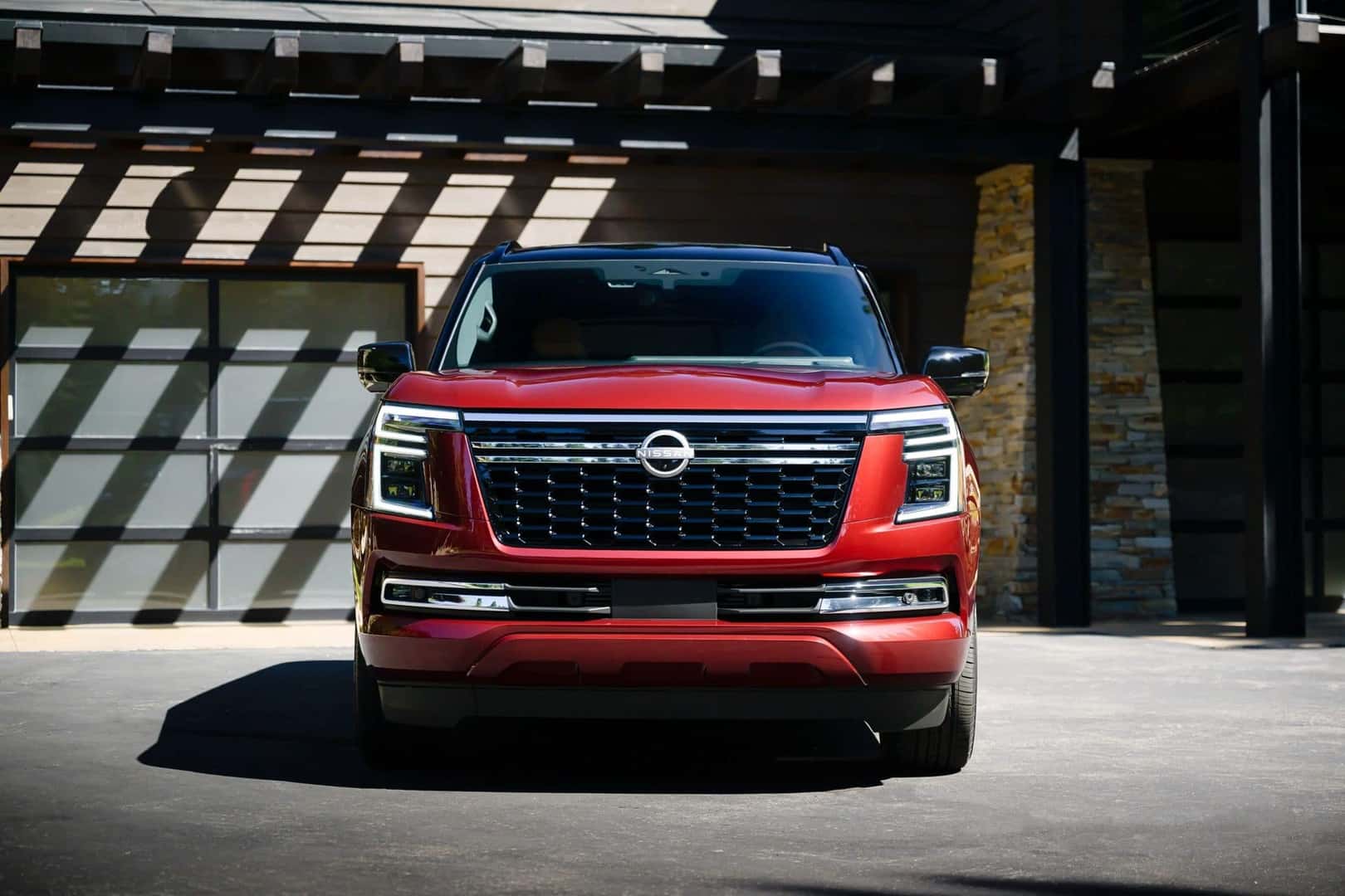 The Front Exterior Of The All-New 2025 Nissan Armada