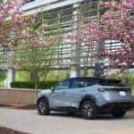 The Majestic 2024 Ariya Under Gorgeous Cherry Blossom Trees