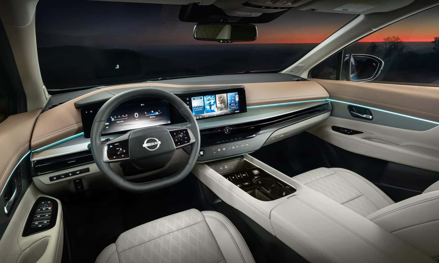 2025 Nissan Murano Front Interior Cabin and Dash View