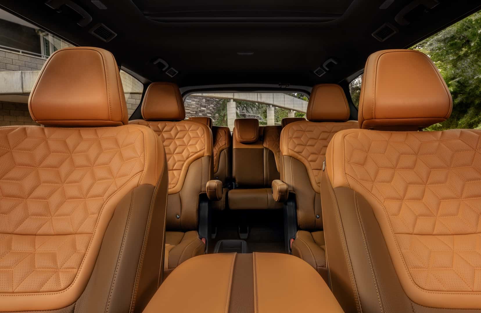 2025 Nissan Armada Interior 3 Row Seating