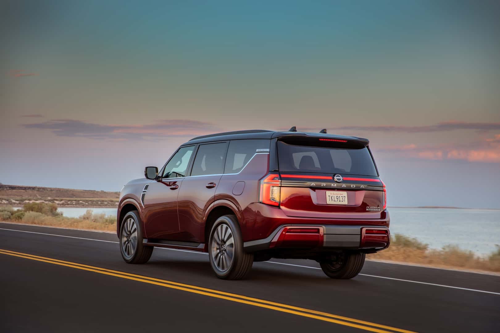 2025 Nissan Armada Rear Side View
