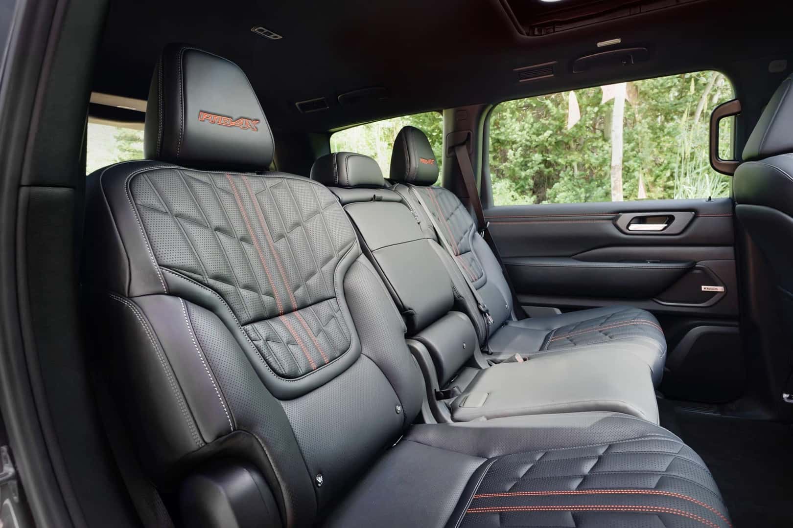 2025 Nissan Armada PRO-4X back passenger seats