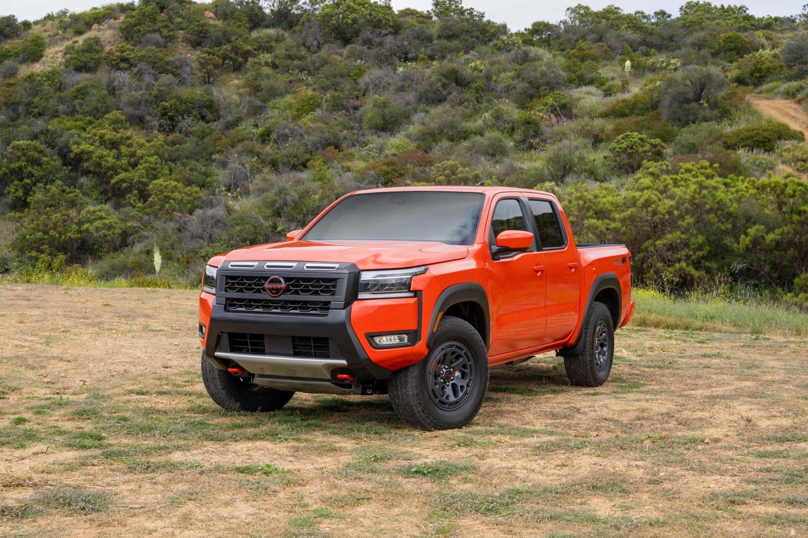 2025 Nissan Frontier PRO-4X Afterburn Orange