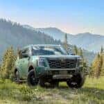 2025 Nissan Armada Alpine Metallic front view