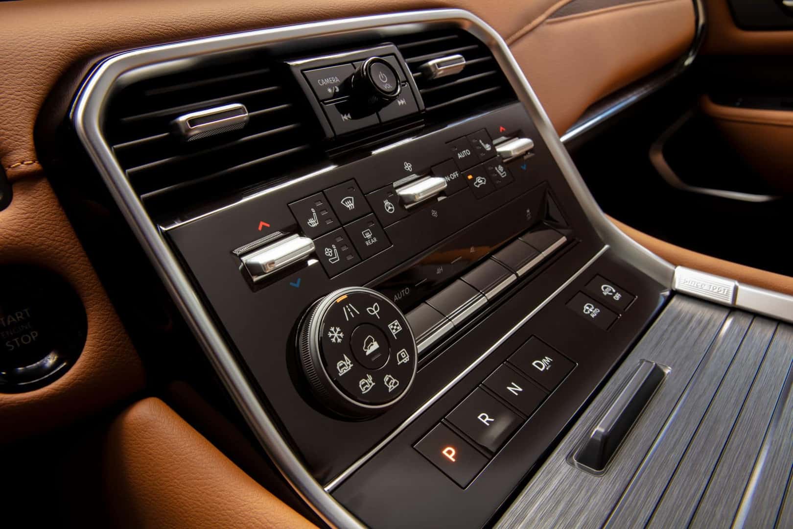 The Front Console Of The Nice 2025 Nissan Armada
