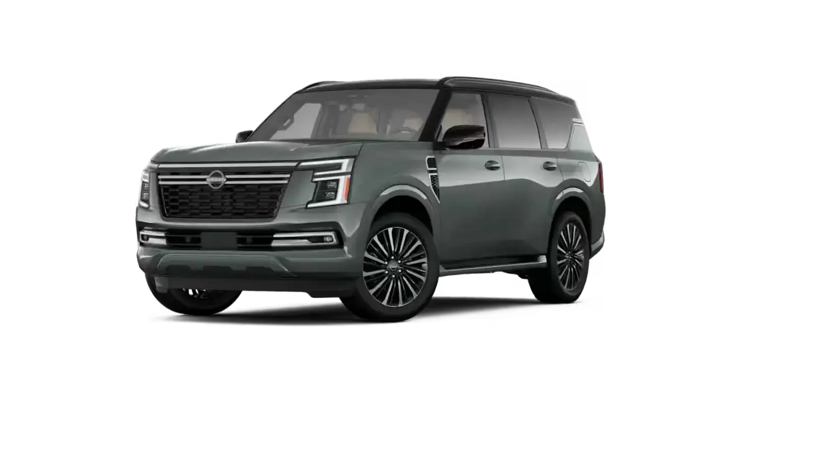 2026 Nissan Armada Alpine Metallic / Super Black Two-tone