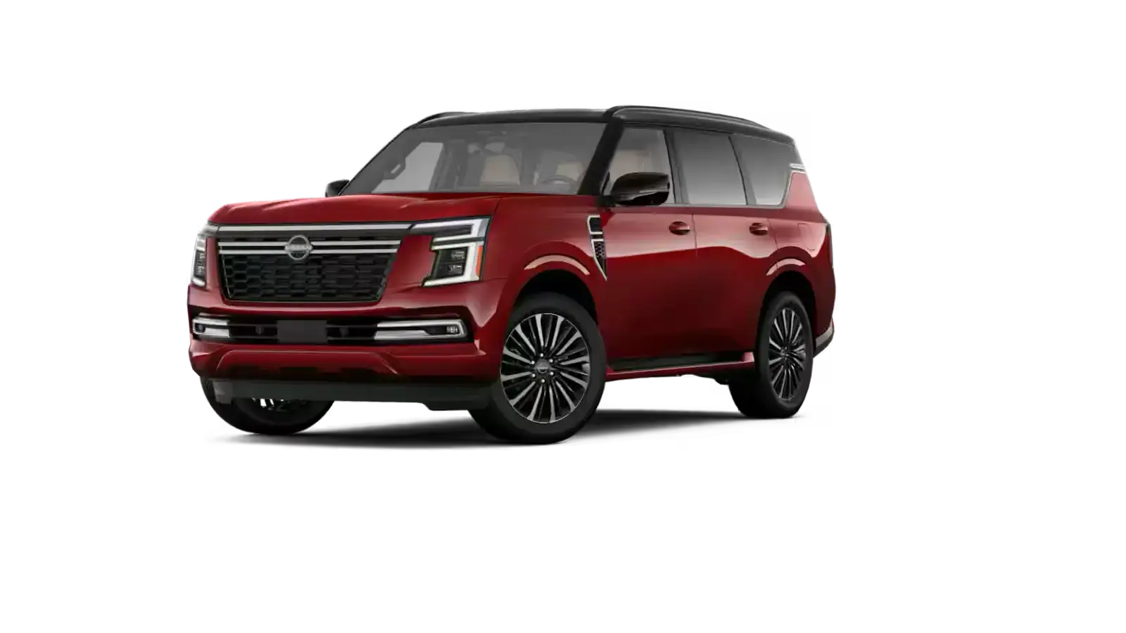 2026 Nissan Armada Coulis Red Pearl / Super Black Two-tone