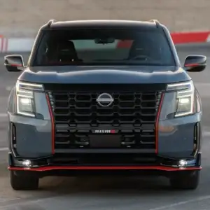 2026 Nissan Armada NISMO Front Grille Detail