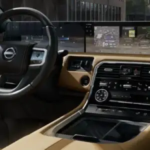 2026 Nissan Armada Dual Displays Digital Dashboard Integration