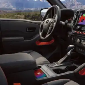 2026 Nissan Frontier Crew Cab PRO-4X dashboard