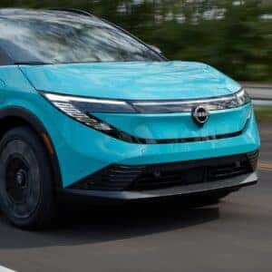 2026 Nissan Leaf Front Grille in Motion