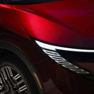 2026 Nissan Leaf Headlight Closeup
