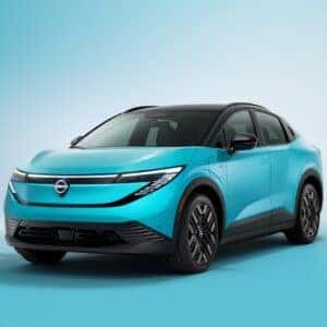 Front Side View of the 2026 Nissan Leaf