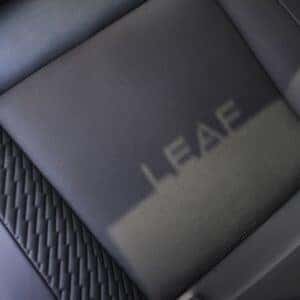 Seat with Sunroof Shadow on the 2026 Nissan Leaf