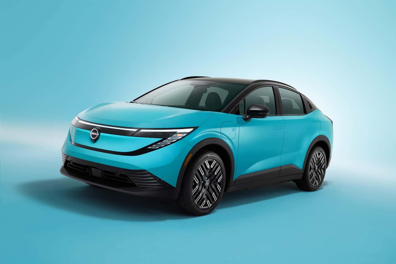 Studio Photo of the New 2026 Nissan Leaf