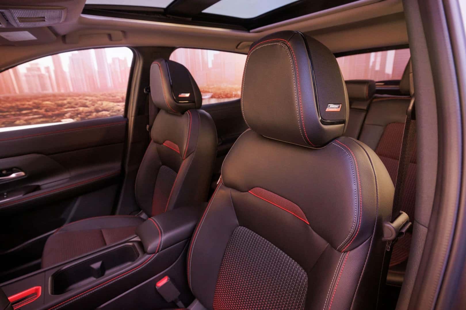 The Comfortable Front Passenger Seats Of The Awarded 2025 Nissan Kicks