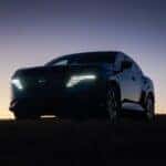 2025 Nissan Murano parked with headlights