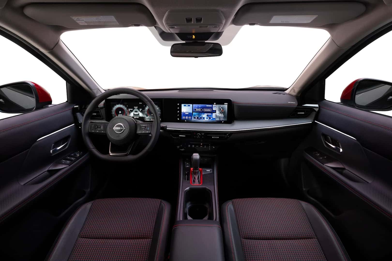 2025 Nissan Kicks front row interior