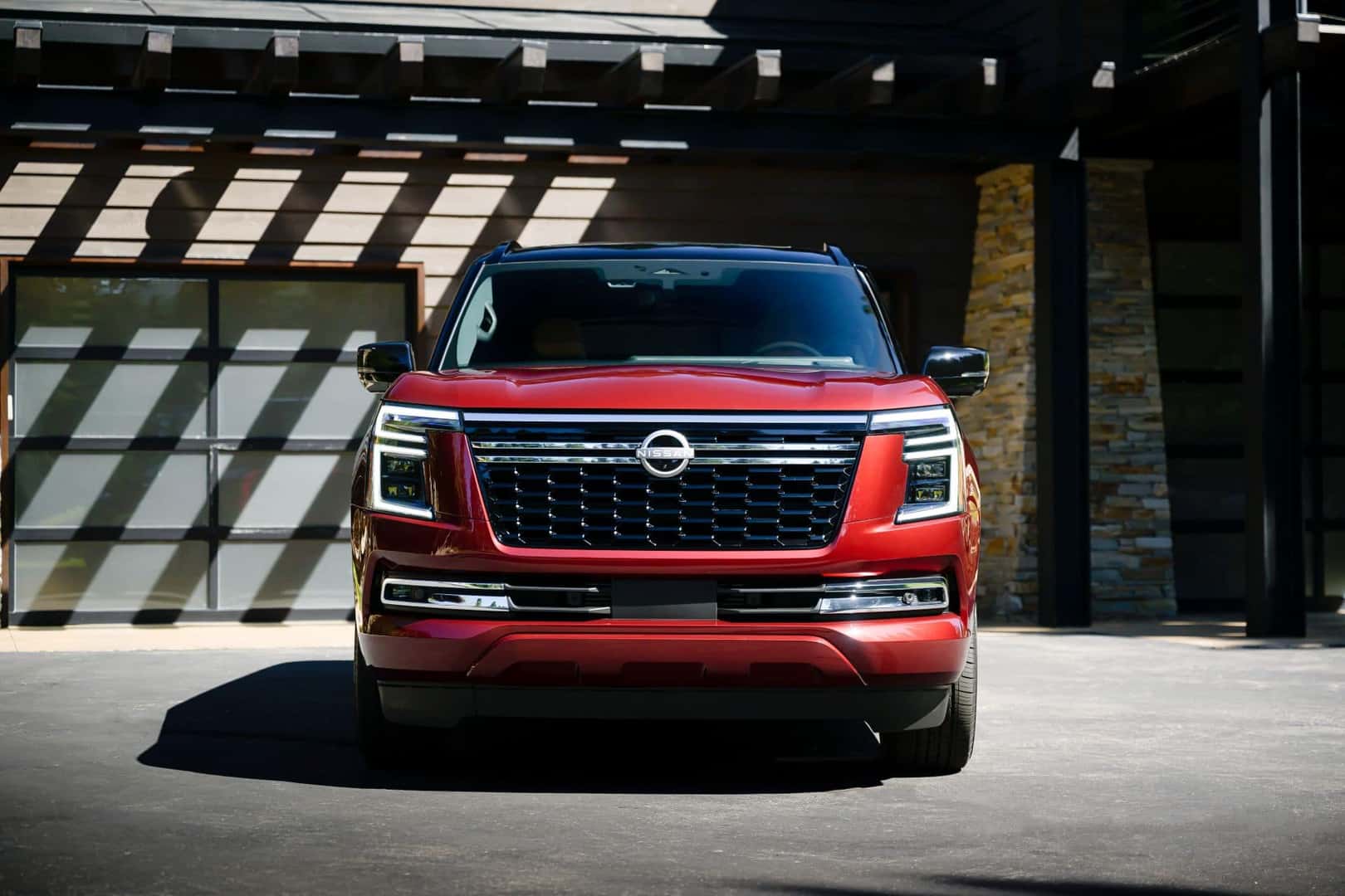 The Beloved 2025 Nissan Armada's Platinum Trimmed Front End
