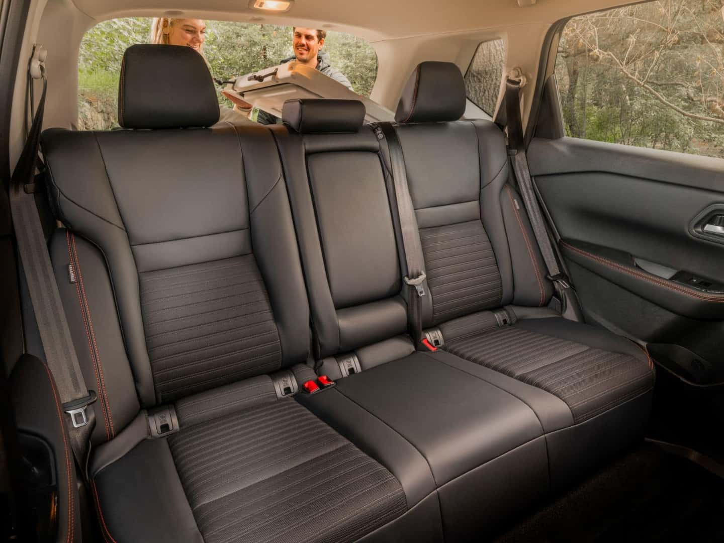 The Comfortable Rear Seats Of The Spectacular 2025 Nissan Rogue