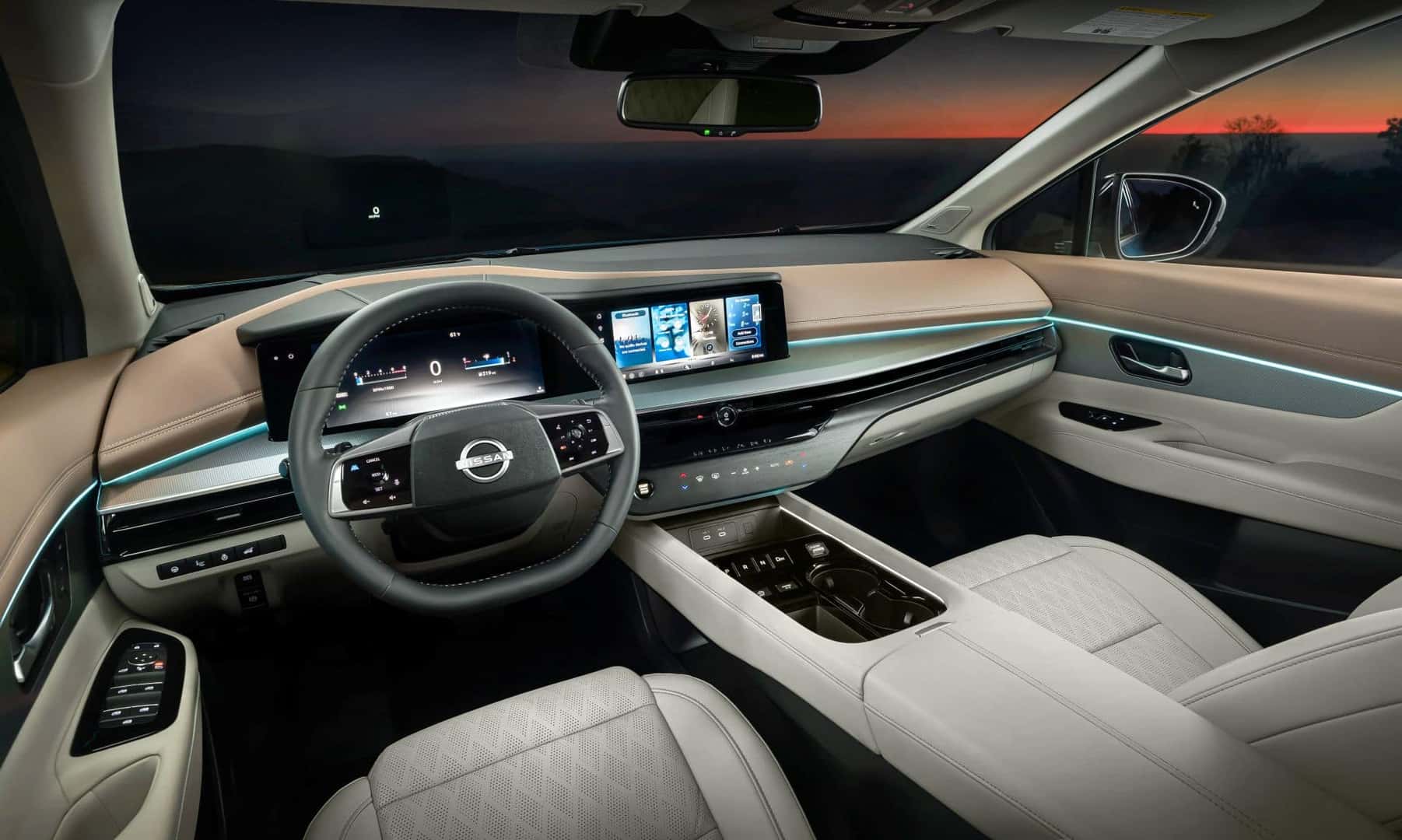 The Best Front Interior Of Any Vehicle, Belonging To The Secure And Safe 2025 Nissan Murano