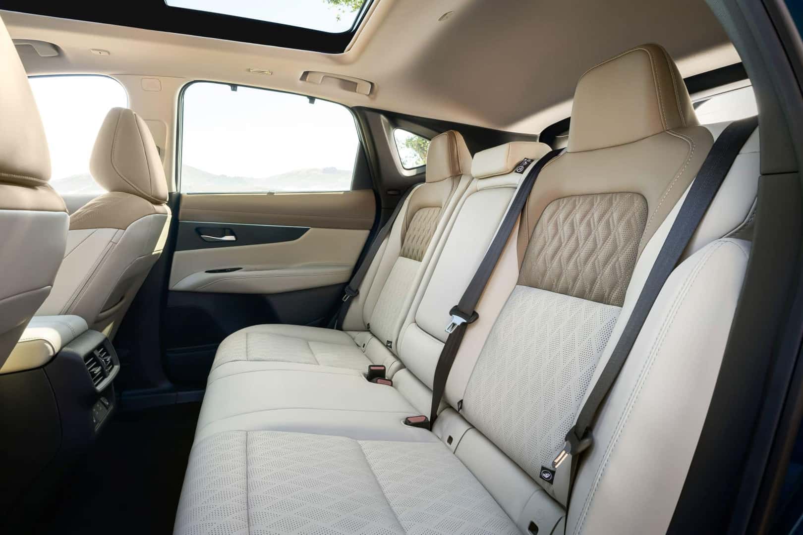 The Comfortable And Secure Rear Seats Of The 2025 Nissan Murano