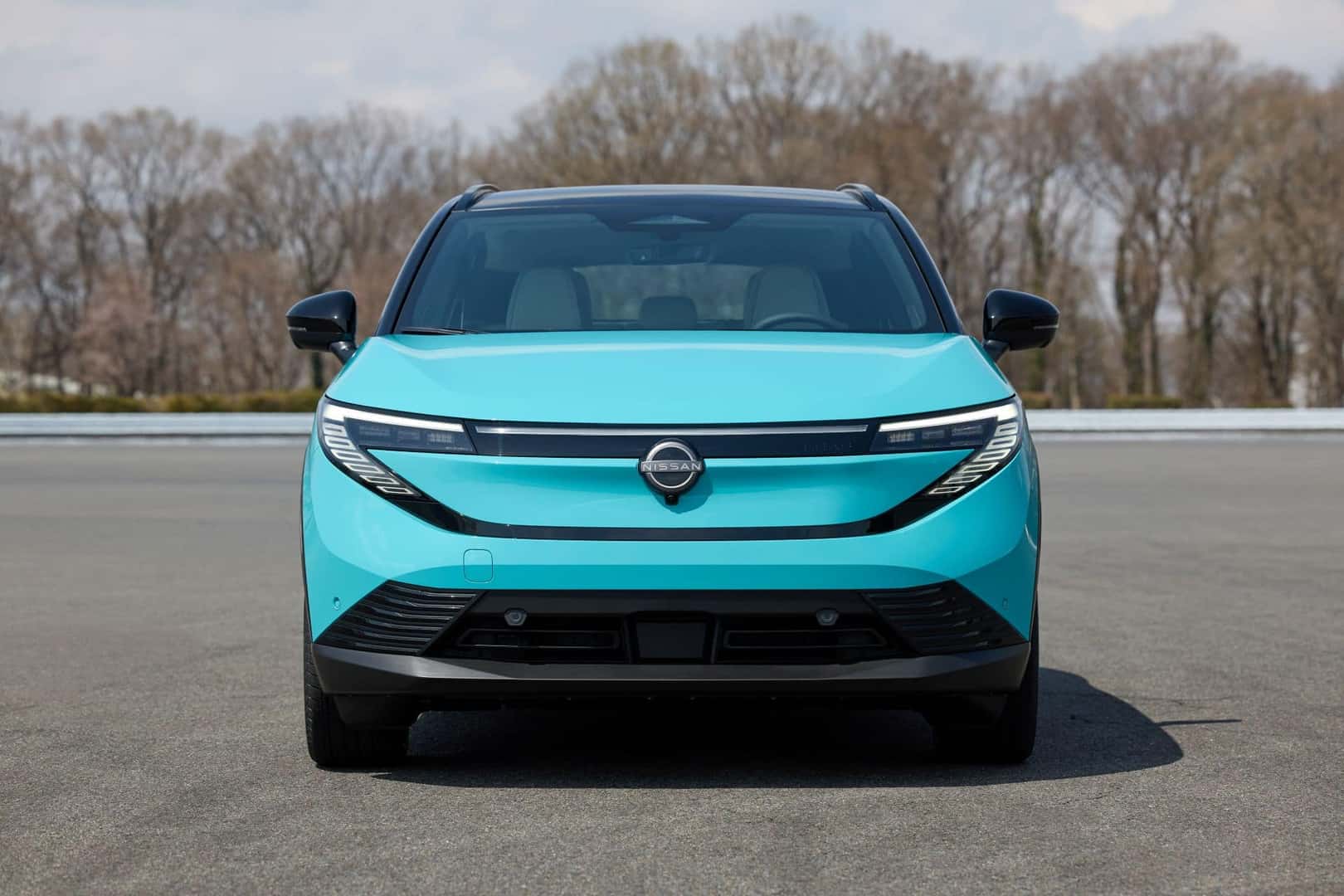 The Brand-New Beautiful Front Profile Of The Comfortable 2026 Nissan Leaf