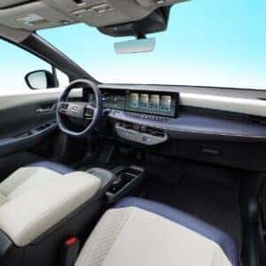 2026 Nissan Leaf Front Cabin Dash View
