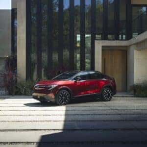 2026 Nissan Leaf Parked at Home