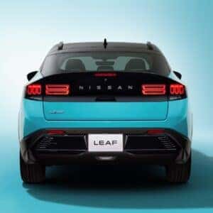 Detailed Rear View of the 2026 Nissan Leaf