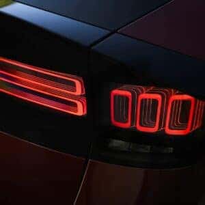 Detail View of the LED Taillights on the 2026 Nissan Leaf