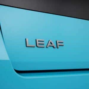 Rear Badging on the 2026 Nissan Leaf