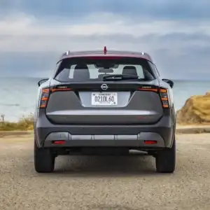 Rear Detail of the 2026 Nissan Kicks at the Beach