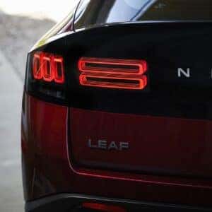 Taillight Detail on the 2026 Nissan Leaf