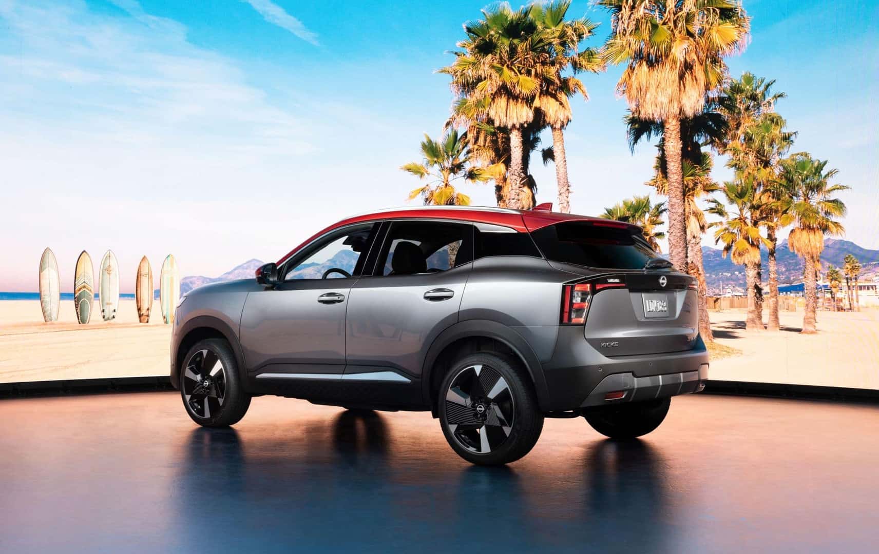 The Sparkling 2025 Nissan Kicks, Near The Coast