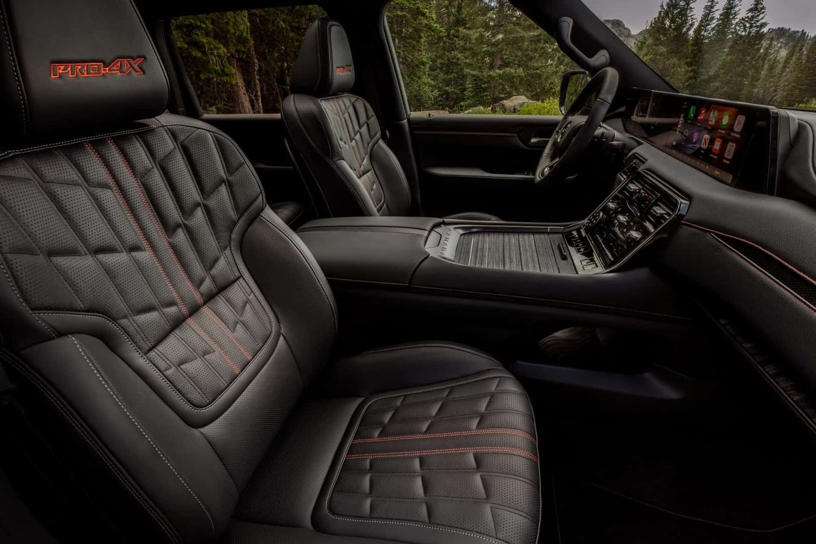 The Front Passenger Seats Of The Nissan Armada
