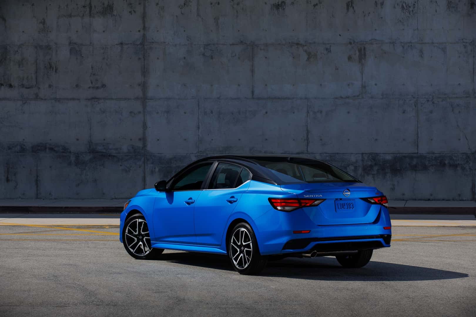 2025 Nissan Sentra Rear Side View