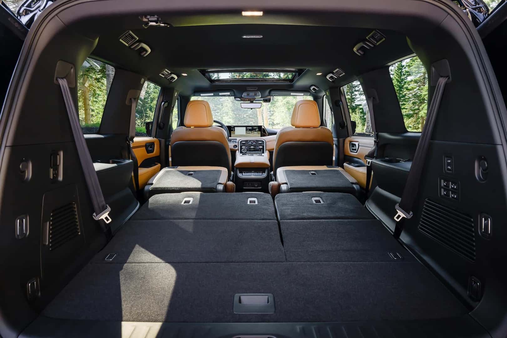 2025 Nissan Armada Rear Cargo Space