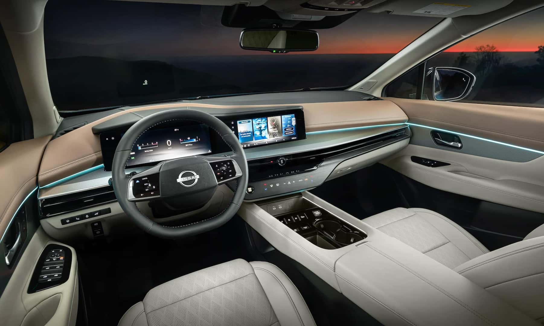 2025 Nissan Murano front seat dash view