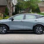 2023 Nissan Ariya Boulder Gray Pearl side view