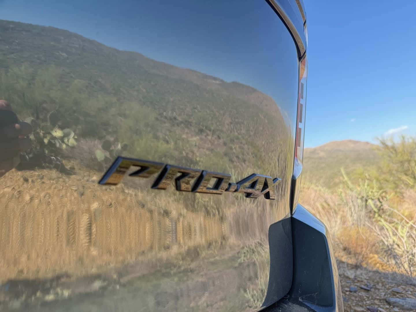 2025 Nissan Armada PRO-4X badge