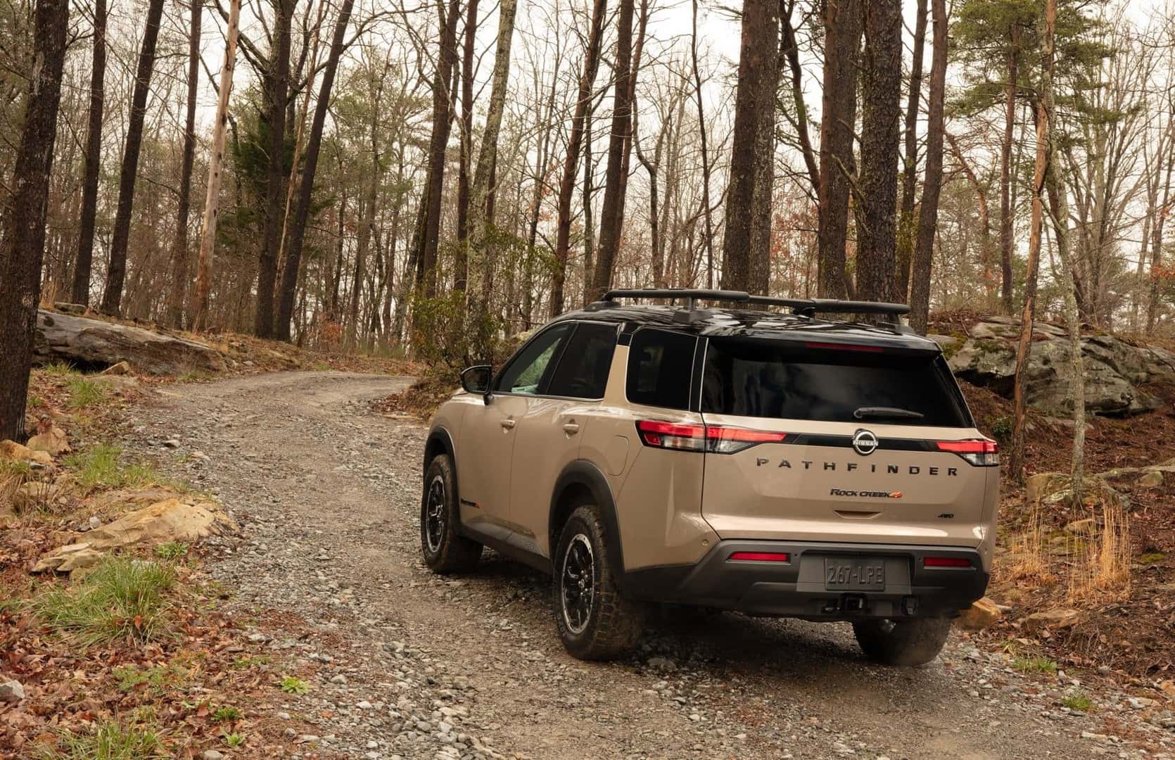 2025 Nissan Pathfinder Rock Creek Rear View