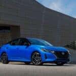 The Clean And Sleek Front Profile Of The 2025 Nissan Sentra